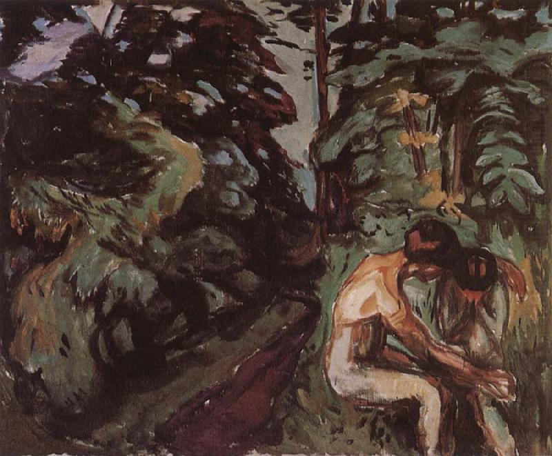 Edvard Munch Comfort china oil painting image